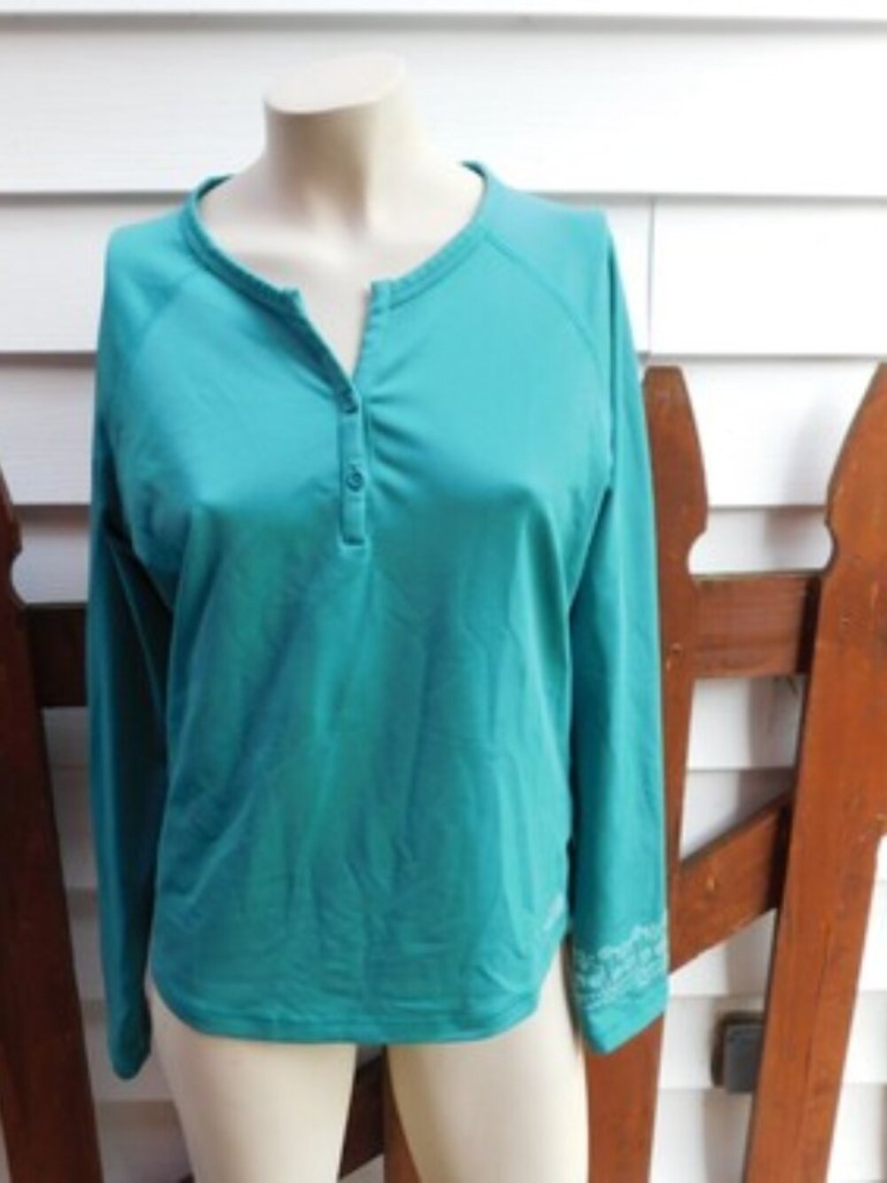 THE NORTH FACE Long Sleeve Athletic Shirt Womens Small VAPOR WICK